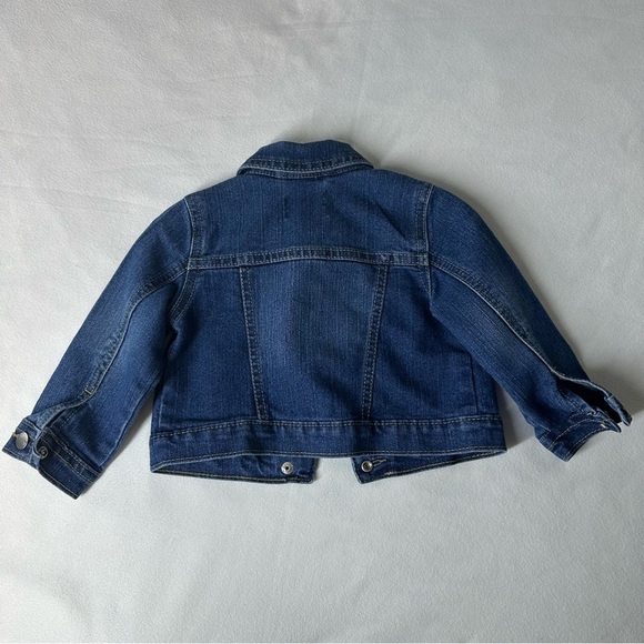 The Children’s Place Denim Jacket 12–18M Classic Blue Jean Baby Outerwear - Picture 3 of 3